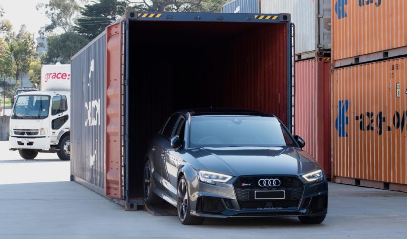 shipping cars to Africa by container